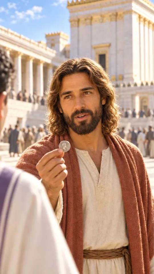 The Cornerstone: a scene from Mark 12