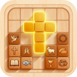 Bible Color Wood: Block Puzzle app icon