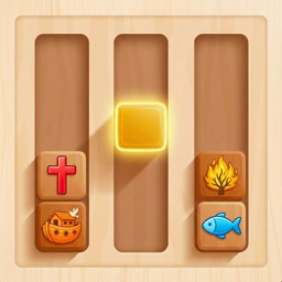 Bible Wood Sort app icon
